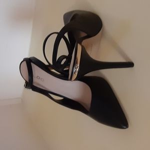 Aldo Pumps with Ankle Strap